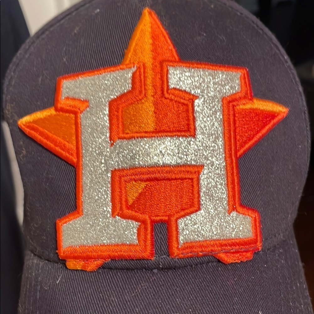⚾️⚾️⚾️BOGOHO ⚾️⚾️⚾️Houston Astros T-Shirt and Cap Set - Picture 9 of 17